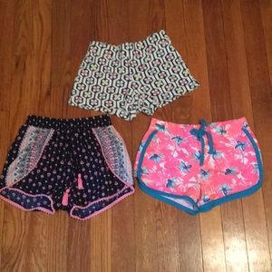 Bundle 💙lot of 3 girls shorts size 7 8 japna kids
